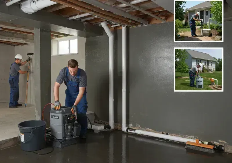 Basement Waterproofing and Flood Prevention process in Saranap, CA